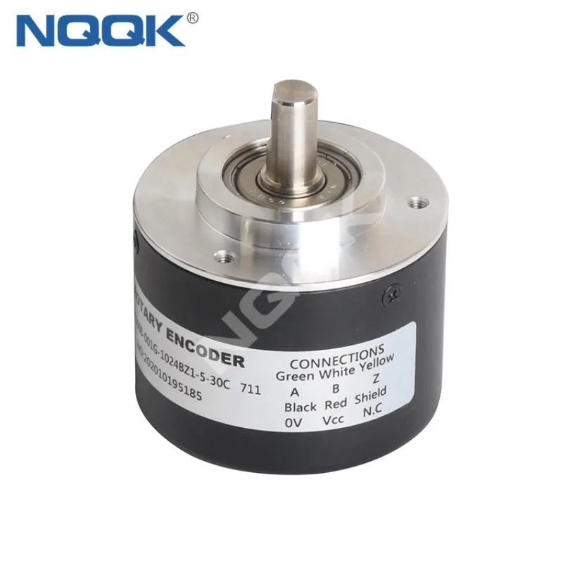 ISC5008 1024 Pulse Solid Shaft 8 Mm Incremental Rotary Encoder