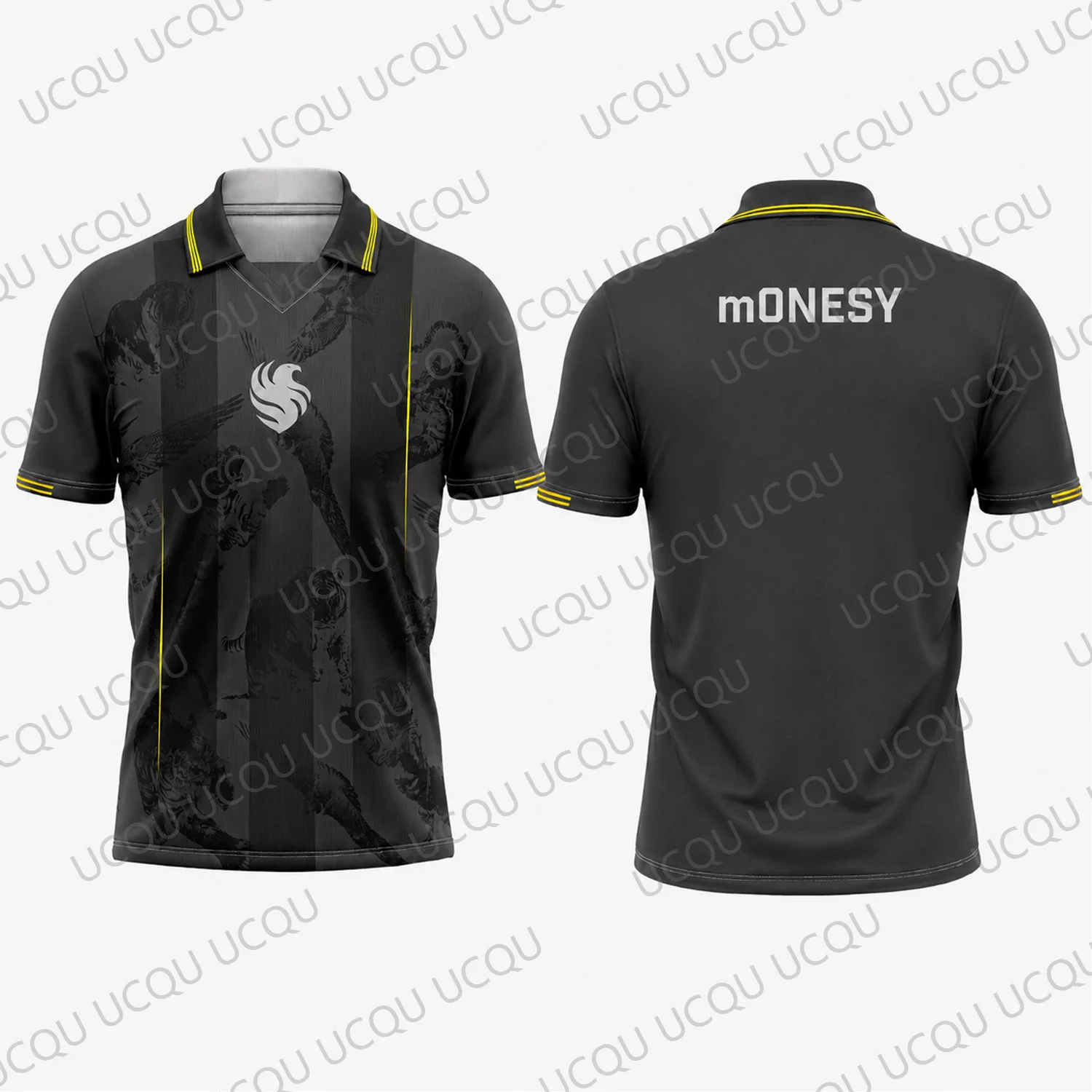 Esports Gaming Shirts - 2026 Team Falcons m0NESY kyousuke TeSeS
