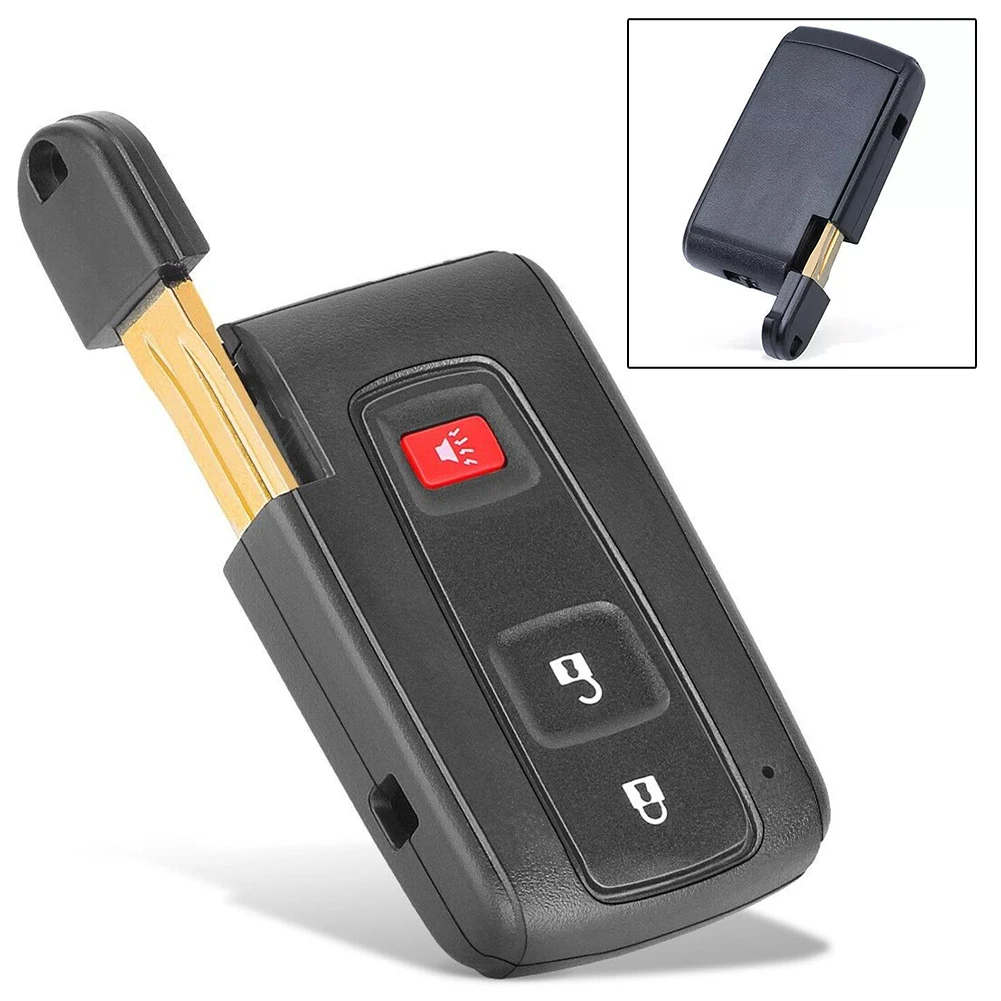 Black Keychain Case Smart Remote Key Fob 6*4*2cm Engine Immobilization OEM Number: NO For Remote Start Convenience