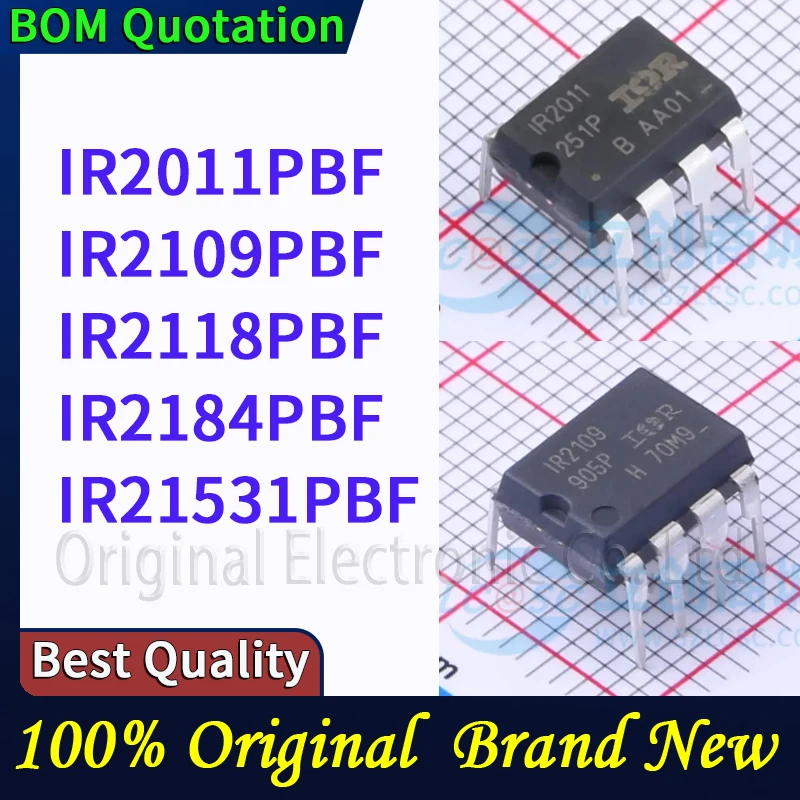 

IR2011PBF IR2109PBF IR2118PBF IR2184PBF IR21531PBF In stock Original High quality