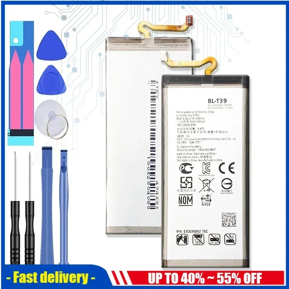 Bateria Mobile Phone Batteries BL-T39   For LG G7 G7+ G7ThinQ LM G710 ThinQ G710 Q7+ LMQ610 BL T39 Smartphone Battery