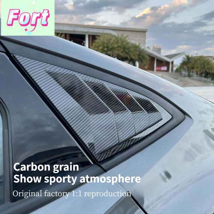 New For Changan Univ Special Louver Modification Parts UNI-V Rear Triangle Window Appearance Decoration Accessories