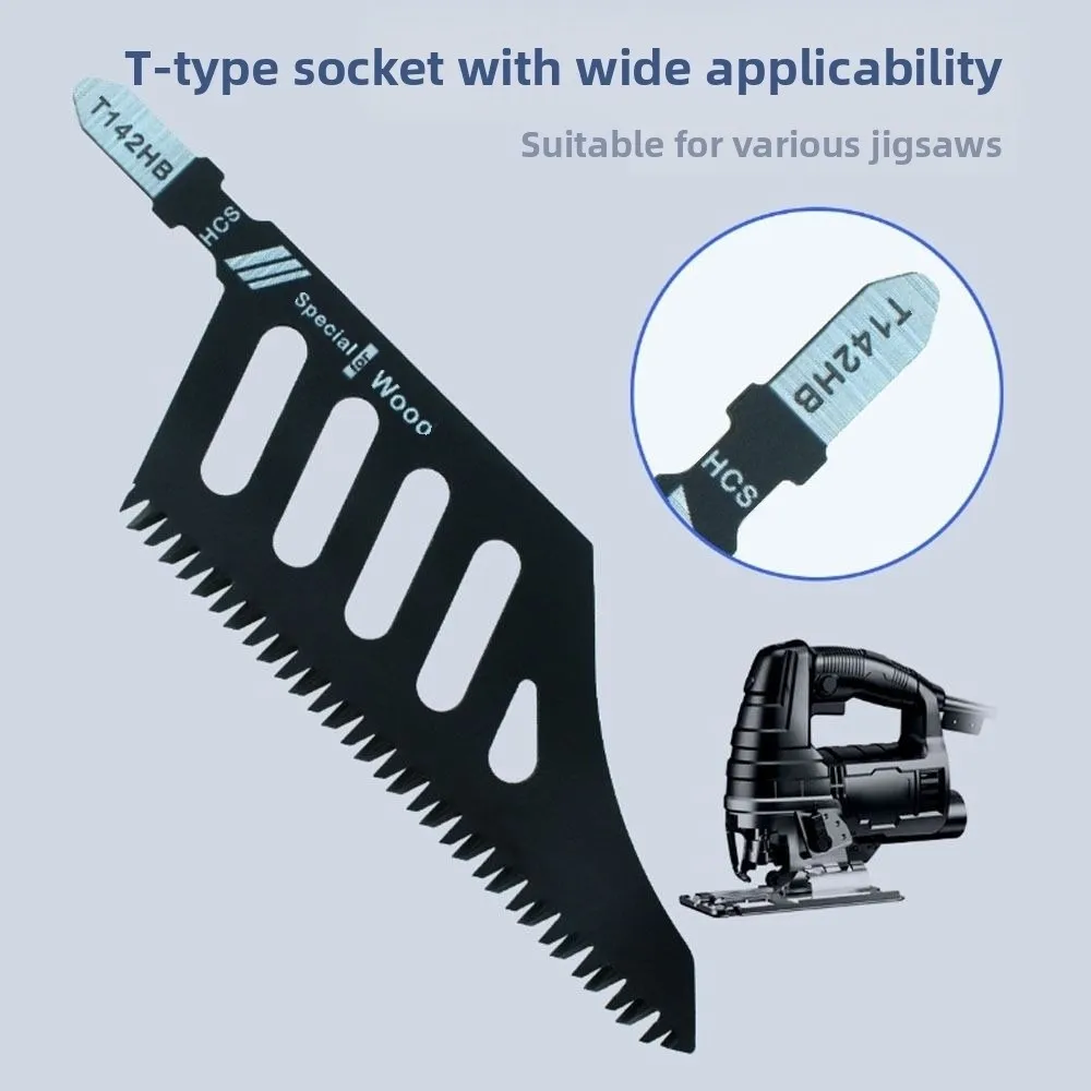 5/10Pcs Special-shaped Jigsaw Blade Heavy Duty T-shaped Handle Scroll Saw Blades Fine Cutting Saw for Wood Aluminum Tight Spaces
