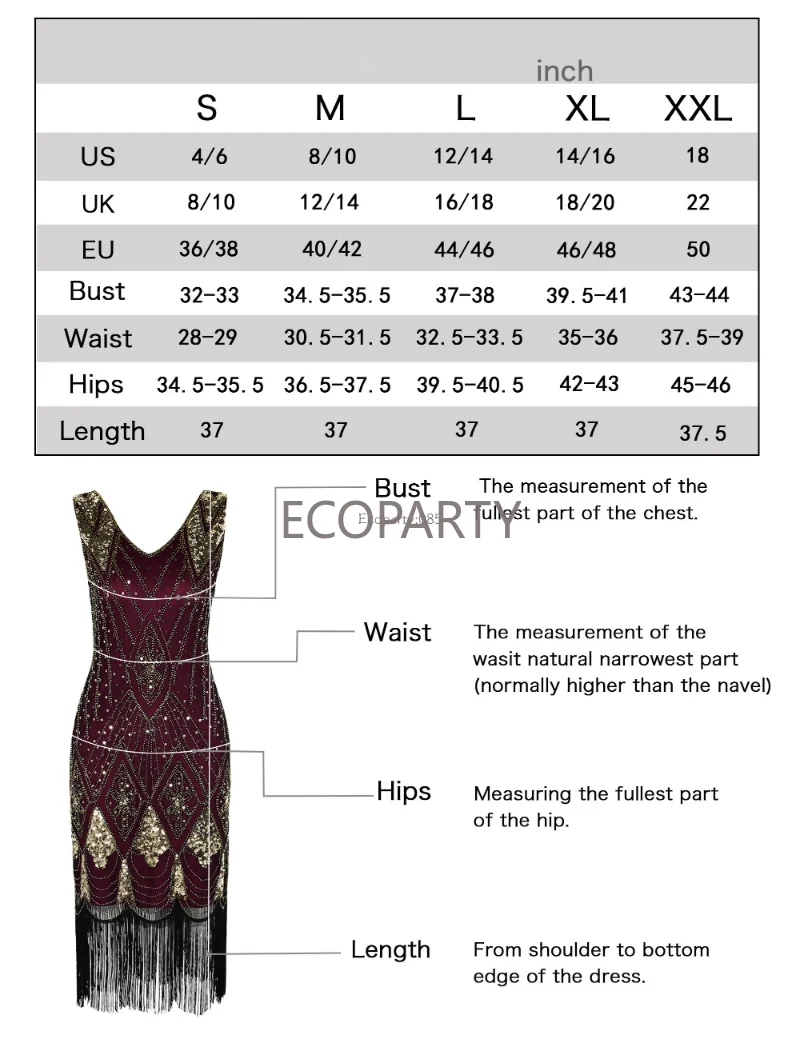 2023 Fashion Women\'s 1920s Flapper Dress Great Gatsby Party Evening Sequins Fringed Dresses Gown Dress with 20s Accessories Set