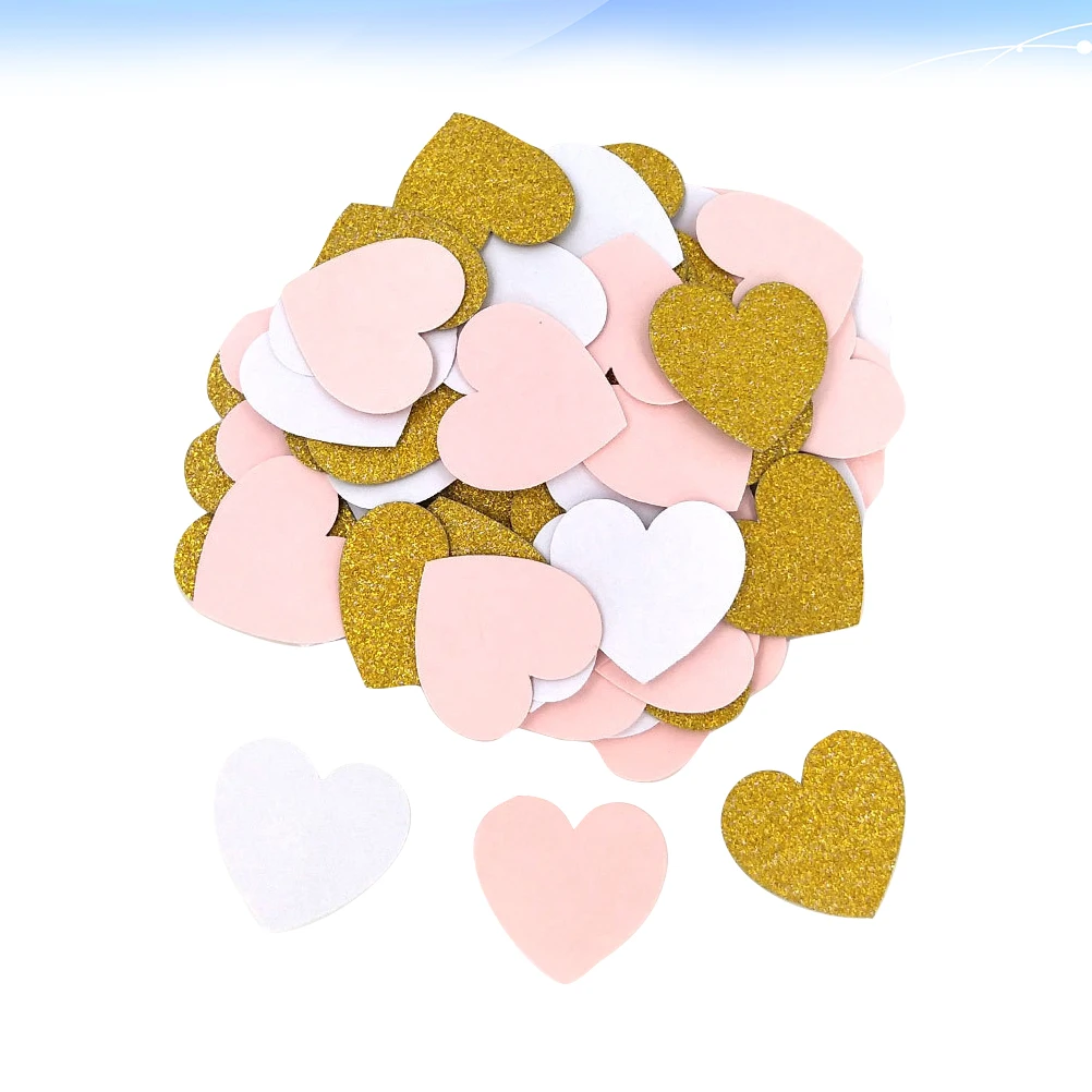 

200PCS 30g Love Heart Confetti Eco Friendly Material Party Wedding Decoration Birthday Celebration Romantic Atmosphere