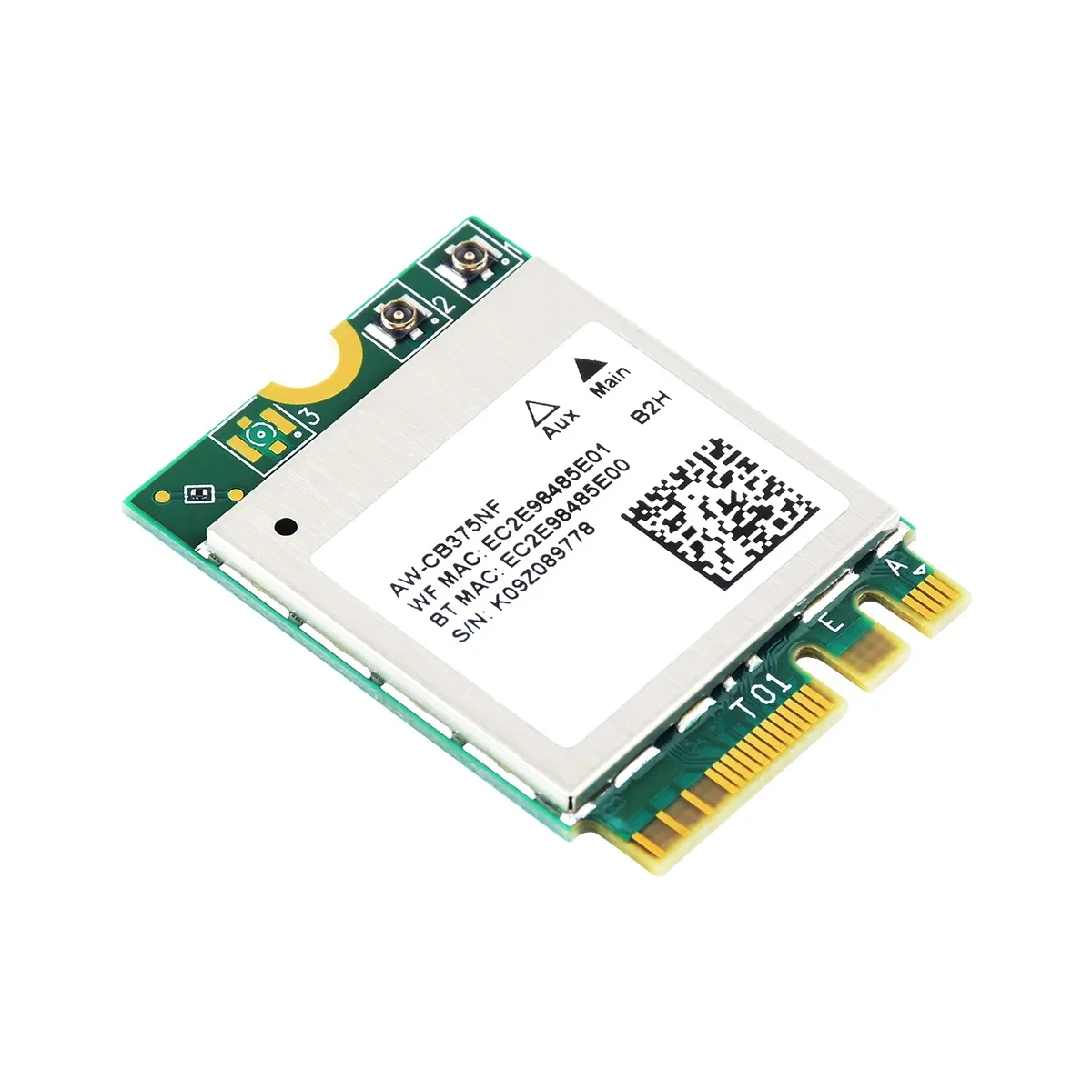 Wireless-AW-CB375NF Waveshare Dual-Band Wireless NIC 2.4G 5GHz Dual-Band WiFi 5 RTL8822CE-CG Core  5.0 Supports BLE
