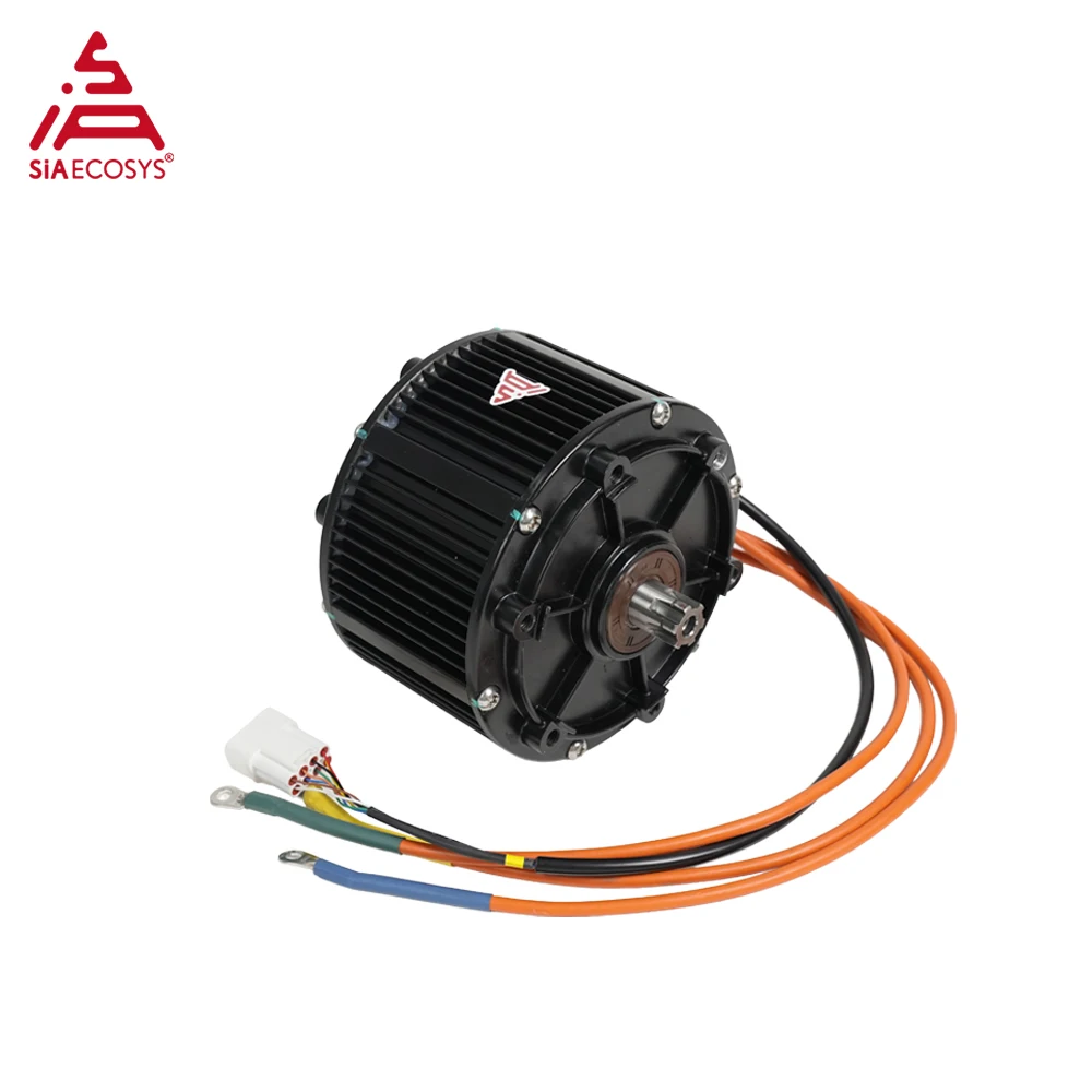 New arrival QSMOTOR QSD138L-35H 1500W PMSM Encoder Mid-drive Motor for E-motorcycle