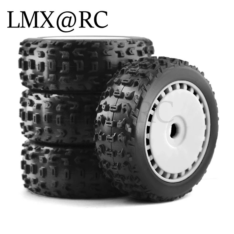 4pcs 116mm 1/8 RC Off-Road Buggy Tires Wheel 17mm Hex for ARRMA Typhon Talion Traxxas Redcat Team Losi Kyosho HPI WR8 HSP RC Car