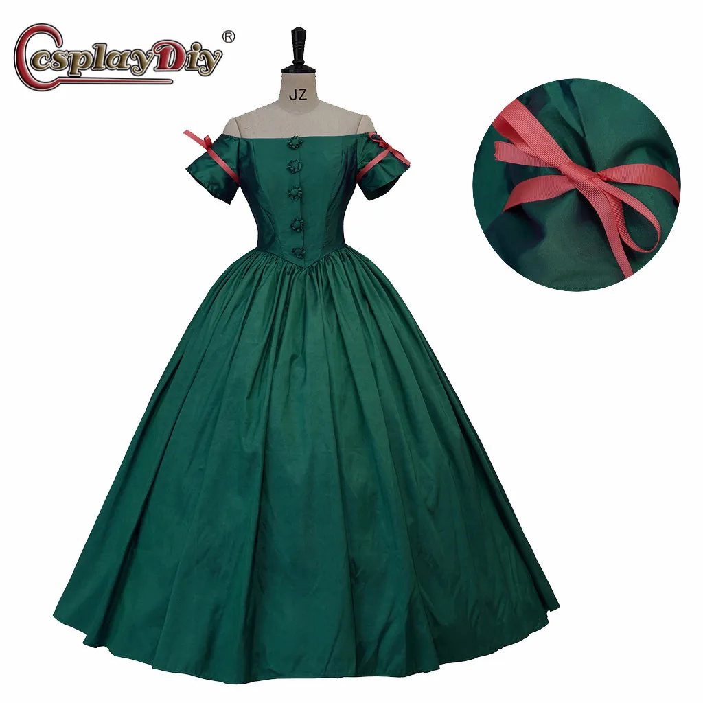 

Cosplaydiy Women Victorian Dress Civil War Dress dickens dress ball gown Vintage Costumes medieval ball gown dress Fancy Dress