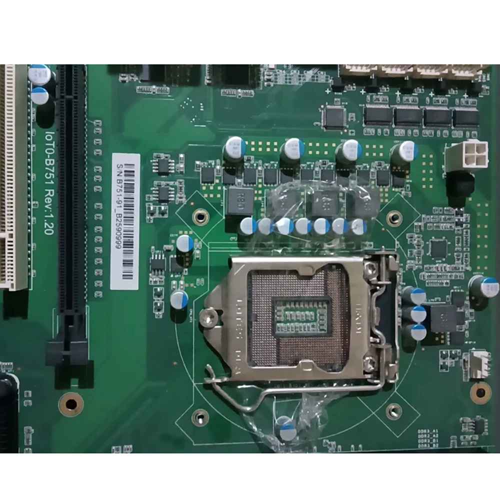 IOT0-B751 REV:1.20 Industrial Control Motherboard Supports 2-3 generations of CPU