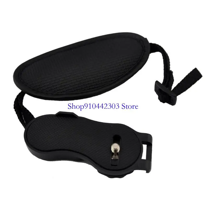 

L4MD PU Camera Hand Strap Soft Adjustable Hand Grip Wrist Strap for DSLR and Mirrorless Cameras Quick-Release Wrist Grip Belt