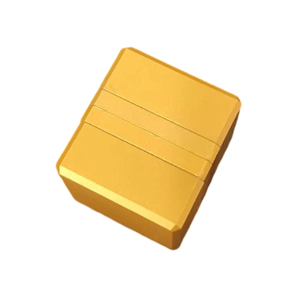 

4-слойный магнитный чехол для мела для снукера, металлический квадратный держатель для мела для бильярда со съемным дизайном и надежным хранилищем