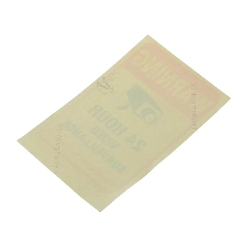 10pcs impermeabile in PVC CCTV Video Sorveglianza Sicurezza Sicurezza Segnali avvertimento Migliore vendita