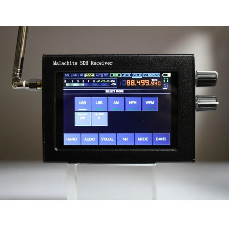 Version 1.10 Malahit DSP Receiver SDR Software Radio DSP Noise Reduction Full Mode 50k-2GHZ