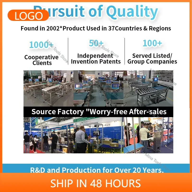 Dynamic Conveyor Belt Checkweigher Machine Touch Screen, 200 Product Memory, Ideal for Snacks, Biscuits, and Small Packages