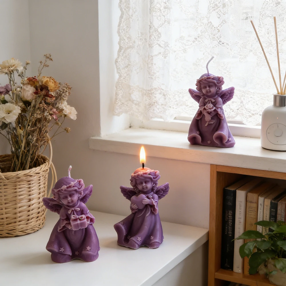 3D Angel Girl Candle Silicone - Soap Making Instructions ulasan dan harga