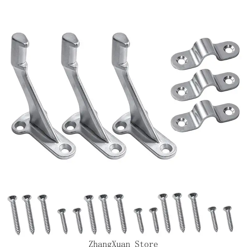 Wandmontage-Treppengeländer-Stützstück aus 304-Stahl-Handlauf-Treppenhalterungen 3XUF – Detail 3