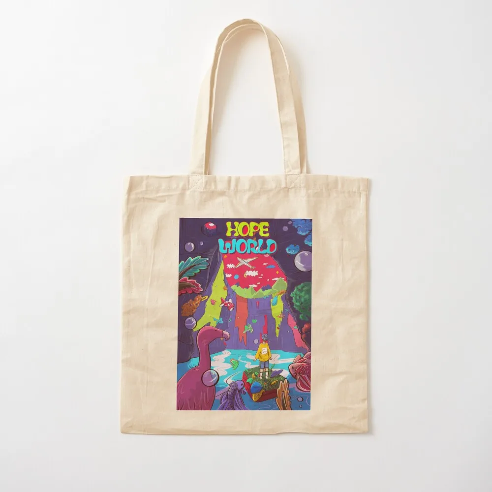 

Hope World Tote Bag Women's tote bag shopper bags Canvas Tote Bag
