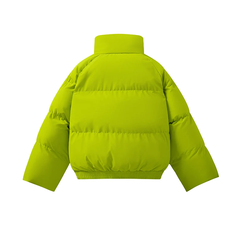 الشتاء النساء اقتصاص السترات سترات الرجال الدافئة الوقوف طوق الخبز معطف سستة سترة منفوخة الكورية موضة القطن وسادات مبطنة #2