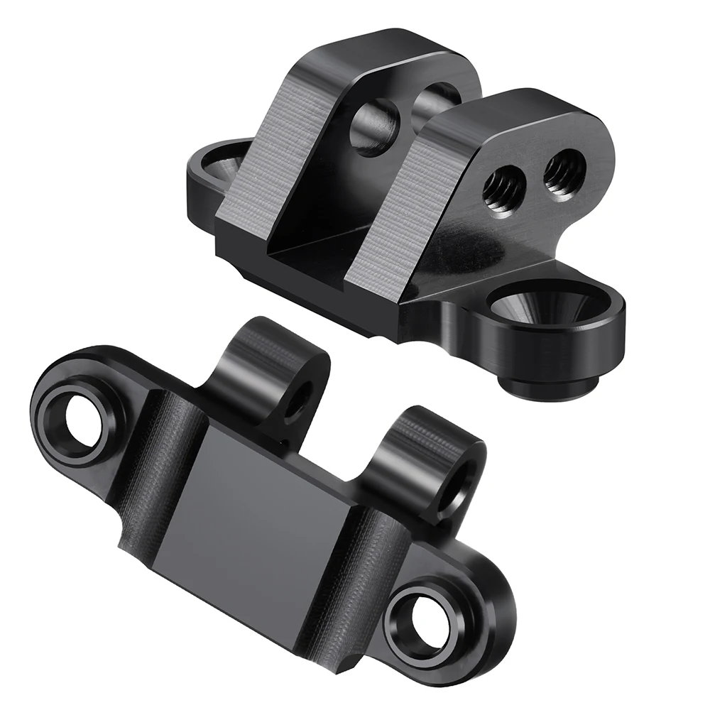 YEAHRUN Aluminiowe Regulowane Dolne Mocowanie Amortyzatora do Mini LMT 4X4 Brushed 1/18 Monster Truck RTR Części Tuningowe