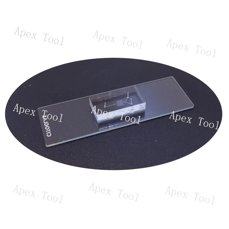 رقاقة هيكل السمكة ذات الطبقة المزدوجة من Microfluidic LNP رقاقة توليد الجسيمات النانوية MRNA رقاقة حيوية تخصيص التصوير الفوتوغرافي