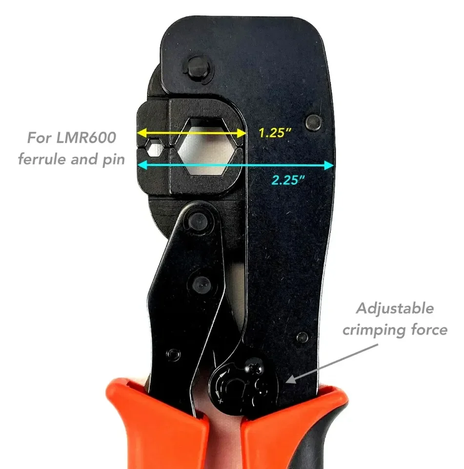 Crimp Tool LMR-600 LMR600  tie tool crimping tool for cable Crimp Wire Crimper Electrical
