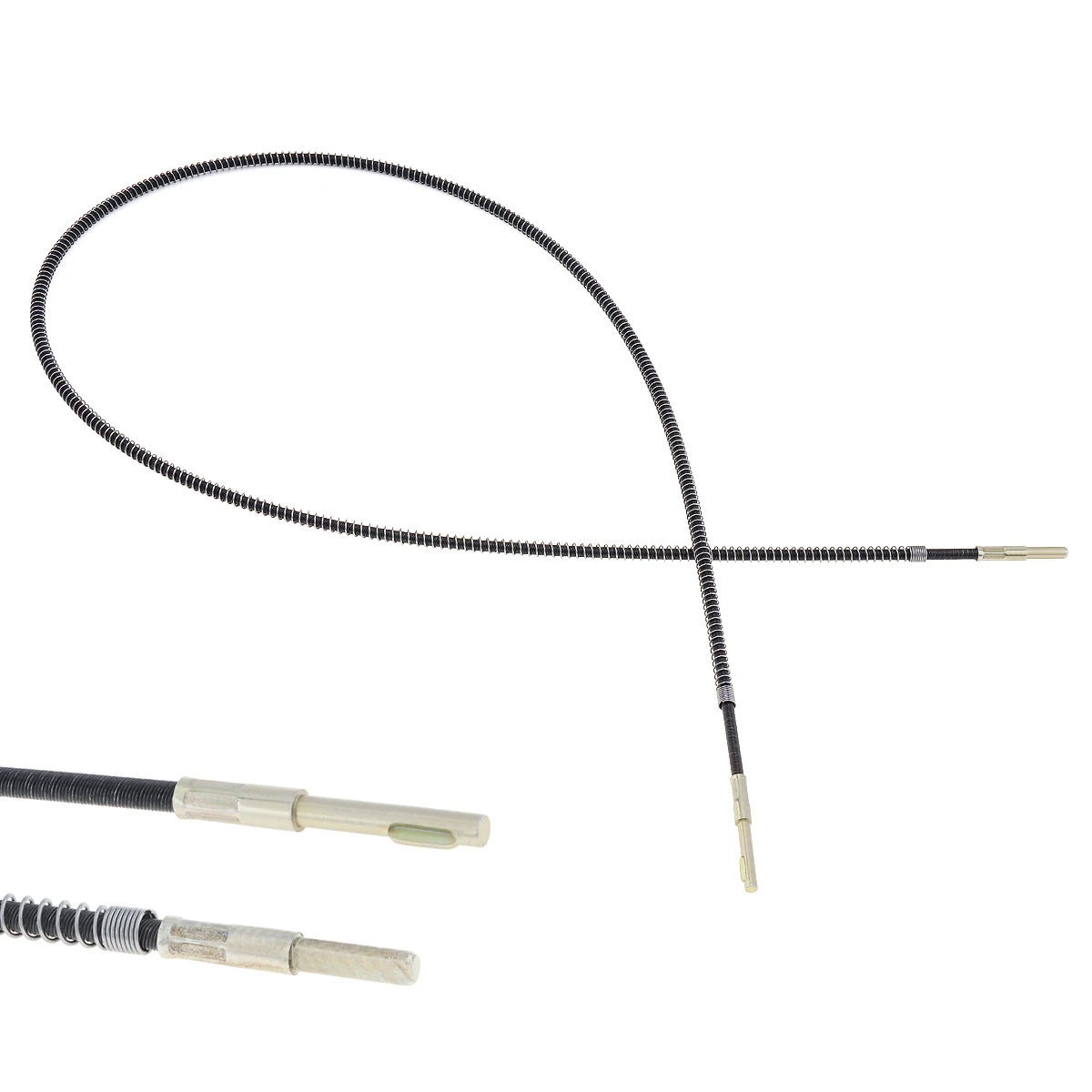 Multifunctional Flexible Shaft Inner Core Flex- Shaft Tube Core for Table Grinder / Electric Drill with 6mm Chuck and Spring