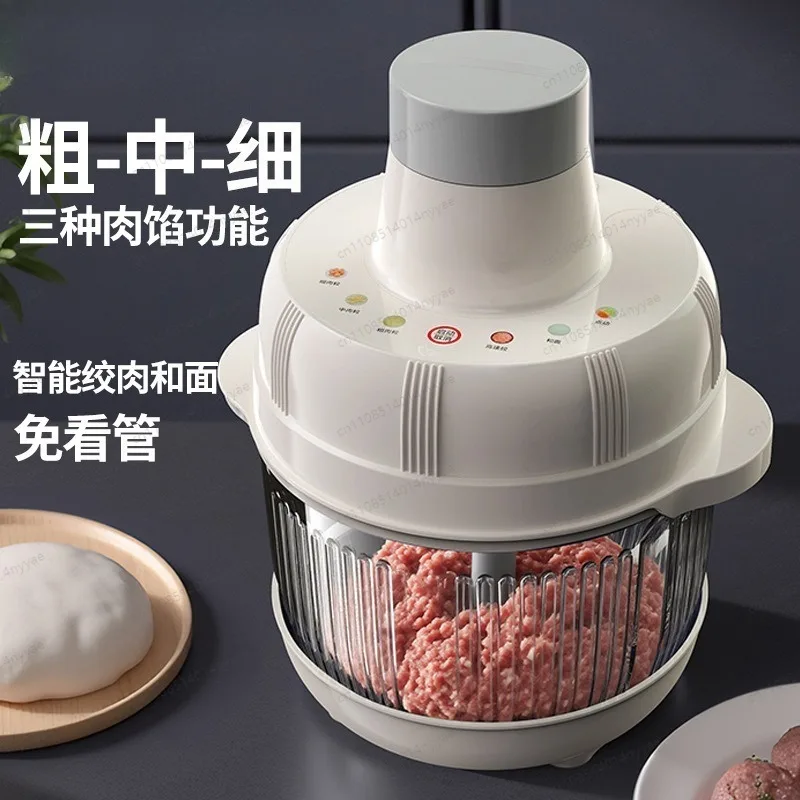 Large Capacity Dough & Meat Processor | All-in-One Automatic Kneading Mixer for Dough, Meat Mincing & Vegetable Chopping