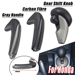 Brake Handle Gear Shift Knob Left Hand Drive Parking Handbrake For Honda Civic 2006-2008 2009 2010 2011 car styling