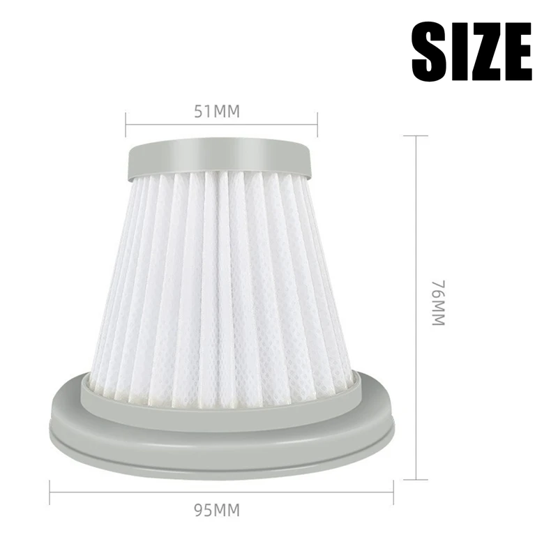 5X parti di ricambio per aspirapolvere filtro HEPA per Deerma DX118C DX128C accessori per aspirapolvere per la pulizia della casa