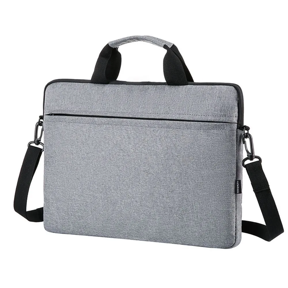 Universal Shockproof Laptop Sleeve Case Ultra Thin Large Capacity Laptop Handbag Business Fashion Shoulder Bag