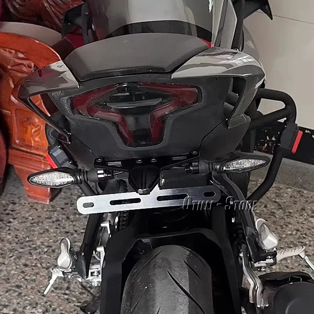 

License Plate Holder Number Plate Bracket 450-SR 450 SR Tail Frame Bracket Rear Fender For CFMOTO 450SR SR 450 2024 2023 2022