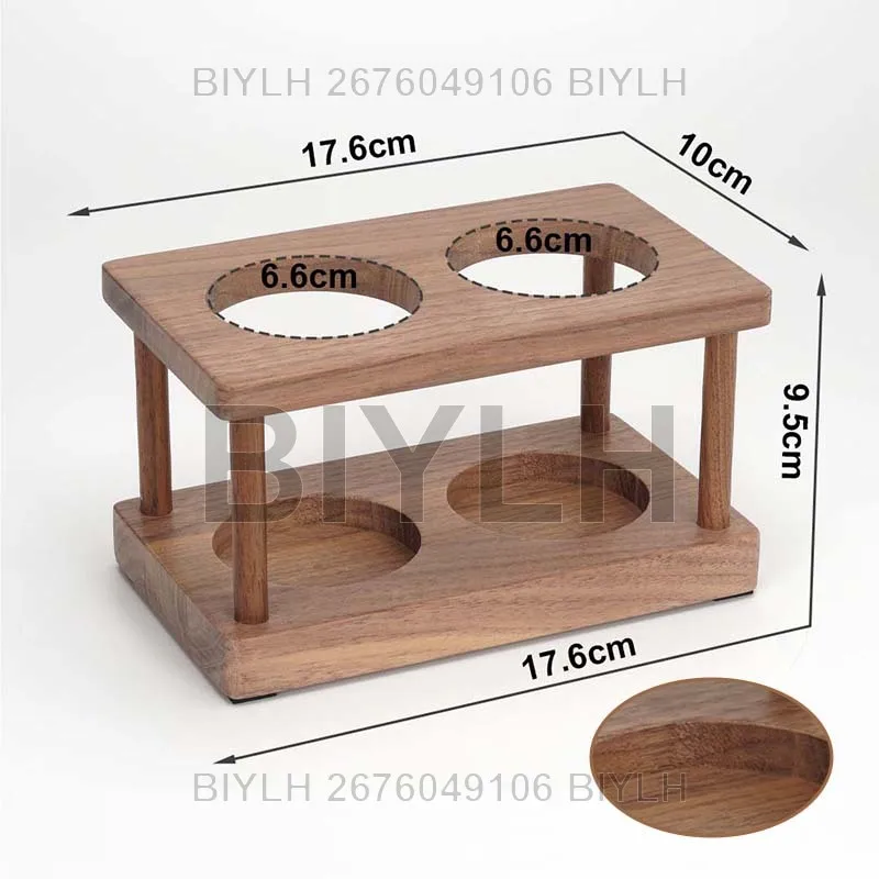 Coffee Grinder Storage Bracket SolidWood Storage Shelf Coffee Accessories Coffee Hand Grinder Storage Rack Wooden Special Holder