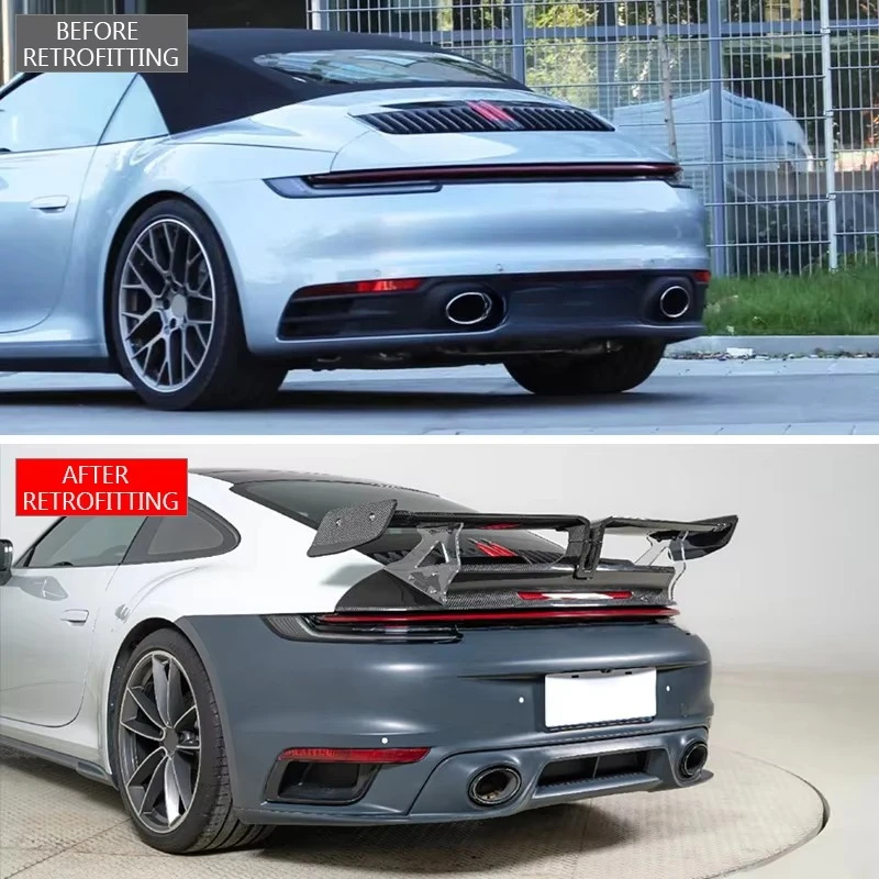 2020-2025 Carbon Fiber Tail Fixed Spoiler New Condition Car Upgrade Rear Spoilers Body Kits LYH