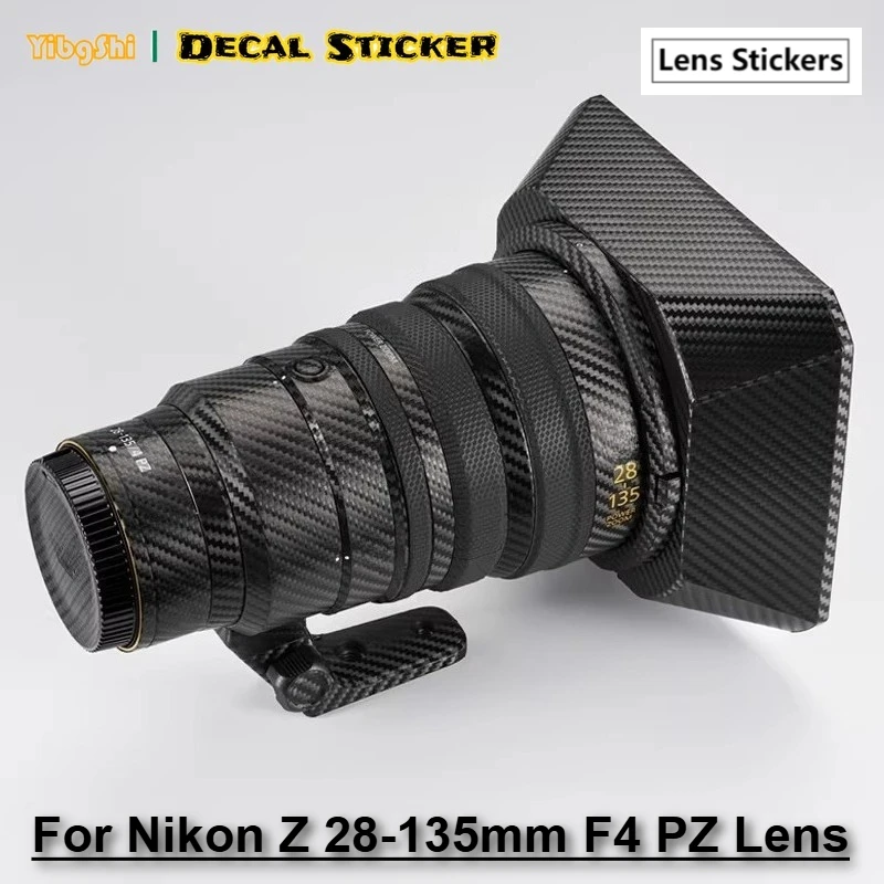 

For Nikon Z 28-135mm F4 PZ Lens Sticker Vinyl Wrap Film Lens Body Protective Sticker Protector Coat 28-135 28135 F4