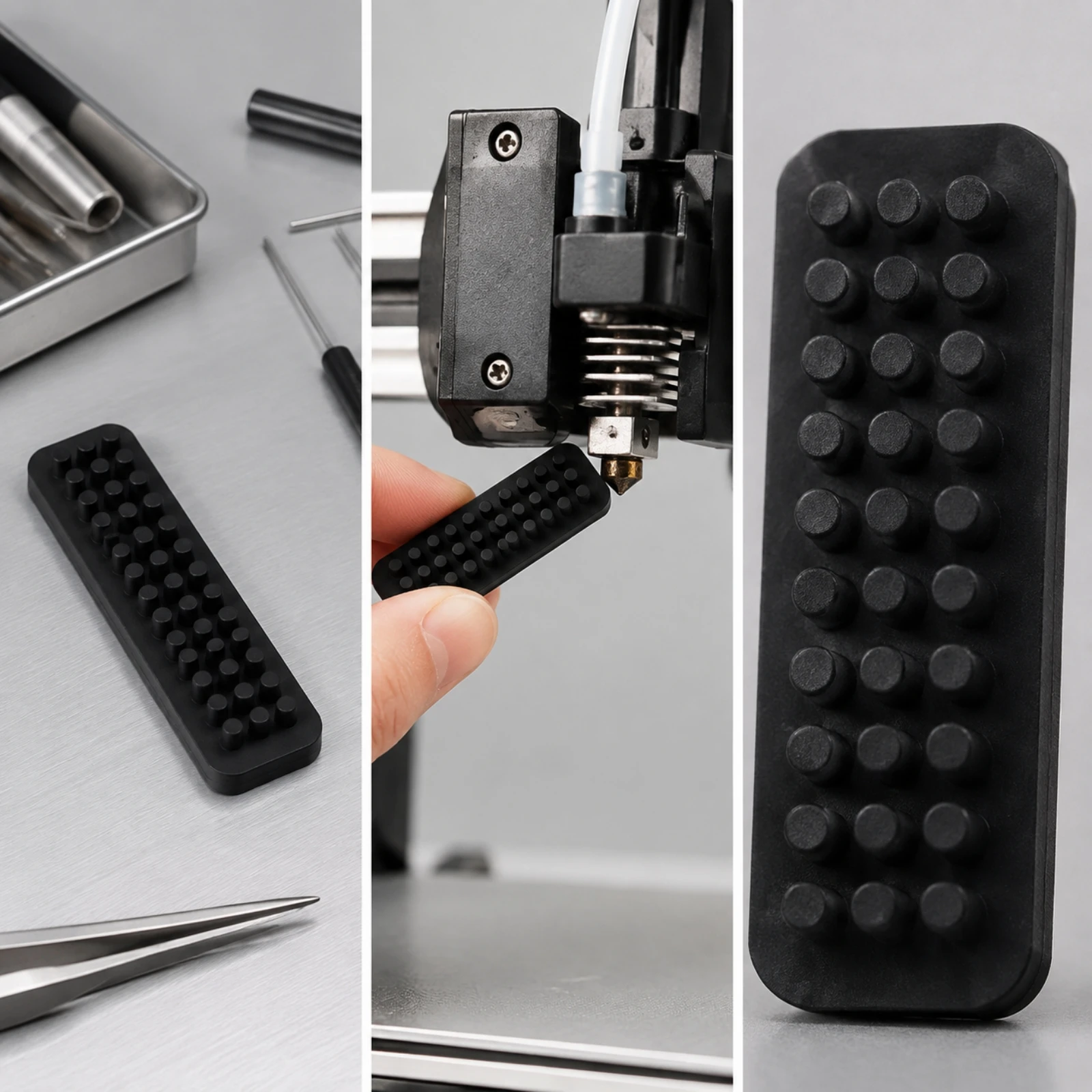 3 Pieces Sparkx Pro i7 Nozzle Brush Compact Extruder Nozzle Cleaning Brush Slim User-Friendly for Workshop Use