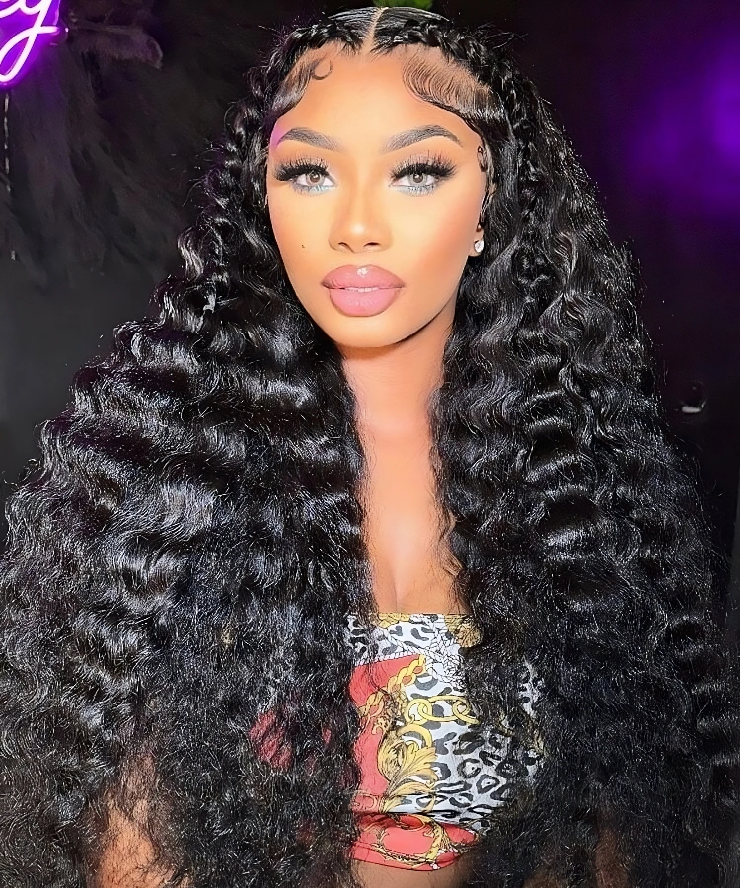 

180 Density Deep Wave Pre Braided Wigs 13x4 HD Lace Frontal Black Human Hair Curly Wigs boho braids human hair Water Wave Wigs