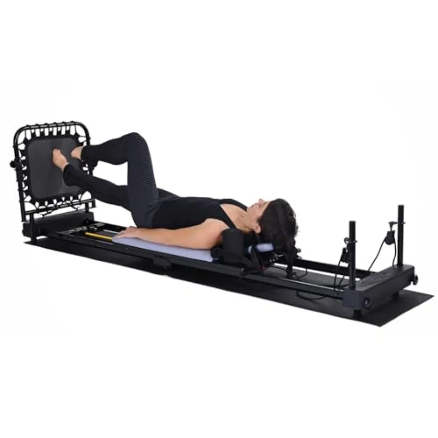 

Коврик для реформера Reformer 4420 Plus - тренажер для пилатеса для домашнего спортзала - кардиотренажер-ребаундер - складной - выдерживает нагрузку до 300 фунтов.