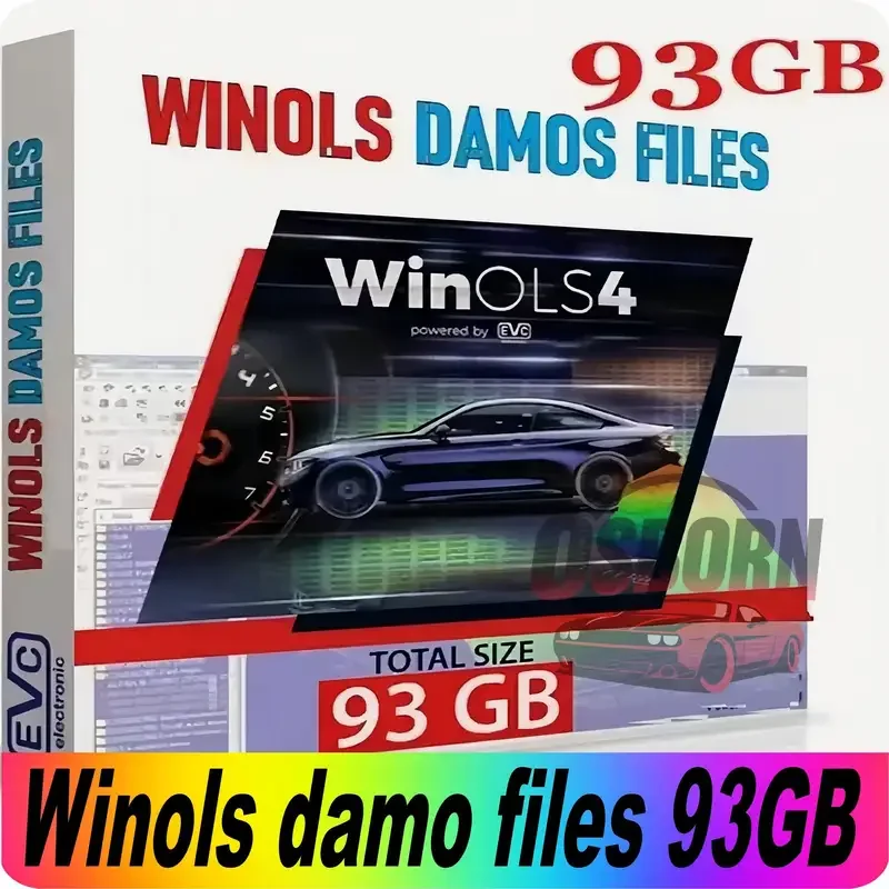 2025 برنامج ضبط Winols4.7 الجديد الساخن windows 7/8/10 + ECM TITANIUM 1.61 مع 26000 + Driver ECM 18259 + IMMO SERVICE TOOL V1.2