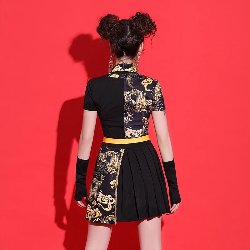 

Современный комплект для джазовых танцев, женская одежда, винтажный костюм для выступлений, Новое поступление, лето 2020, Mn Faion