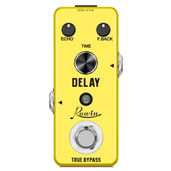 Gitaar Analoog Delay Effect Pedaal Vintage Delay Tone Bypass Full Metal Shell Voor Elektrische Gitaar