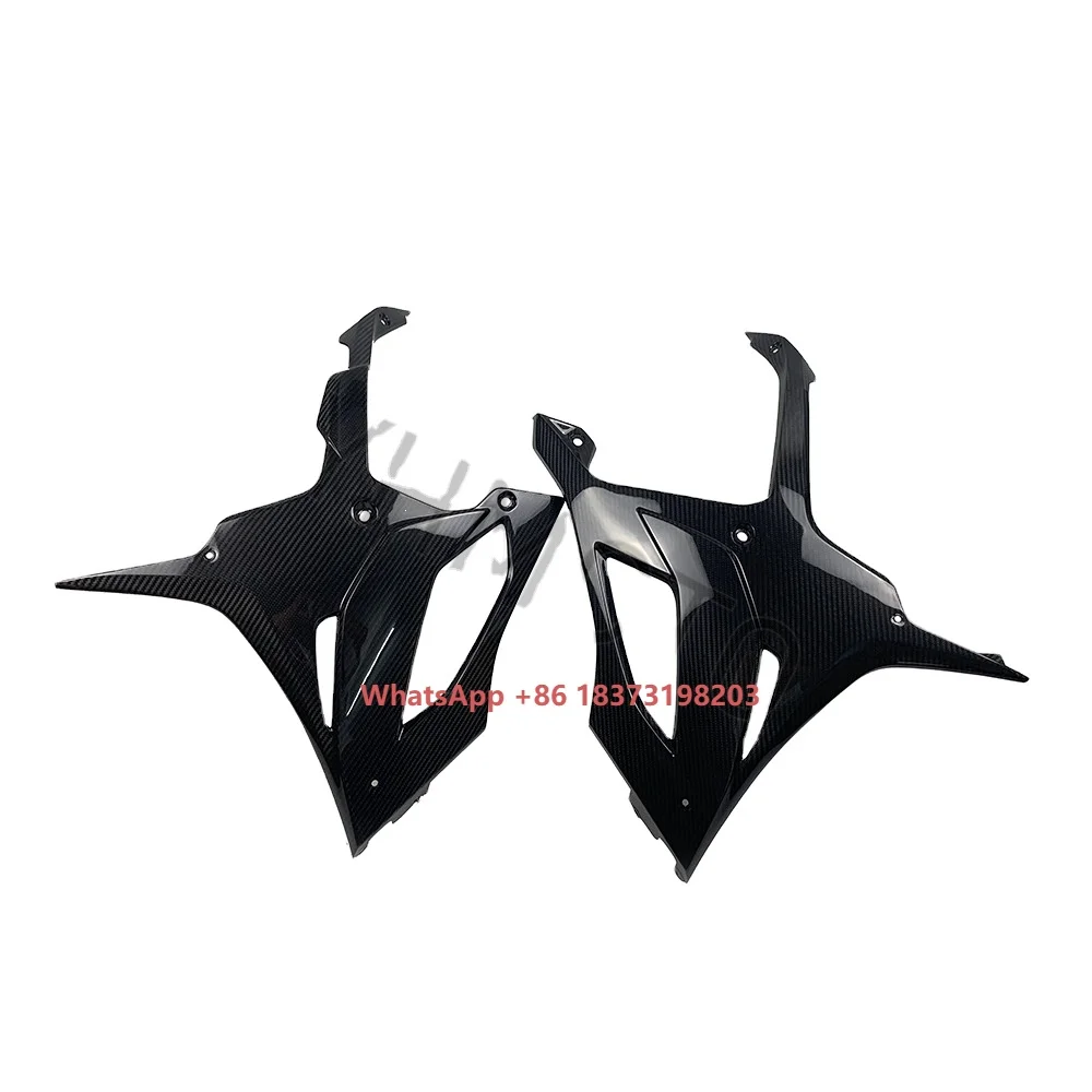 

Motorcycle Parts 3K Twill Weave Dry Carbon Fiber Fibre 2pcs Belly Pan Cover Guard Cowl Fairing for S1000RR S 1000RR 2019
