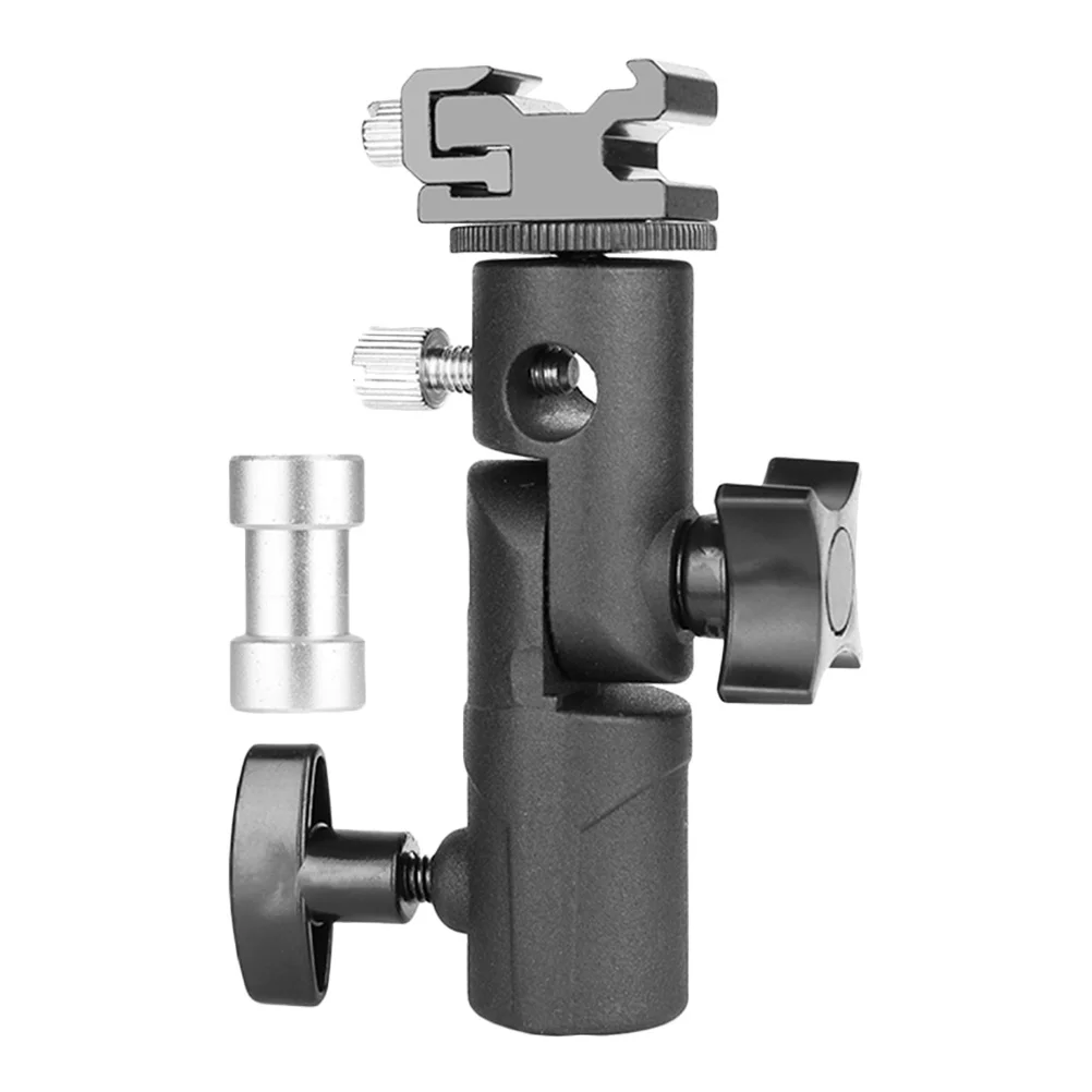 

Flash Lamp Holder Adapter Metal Bracket For Light Stand Umbrella Clamp Photography Accessory Mount Support Rig