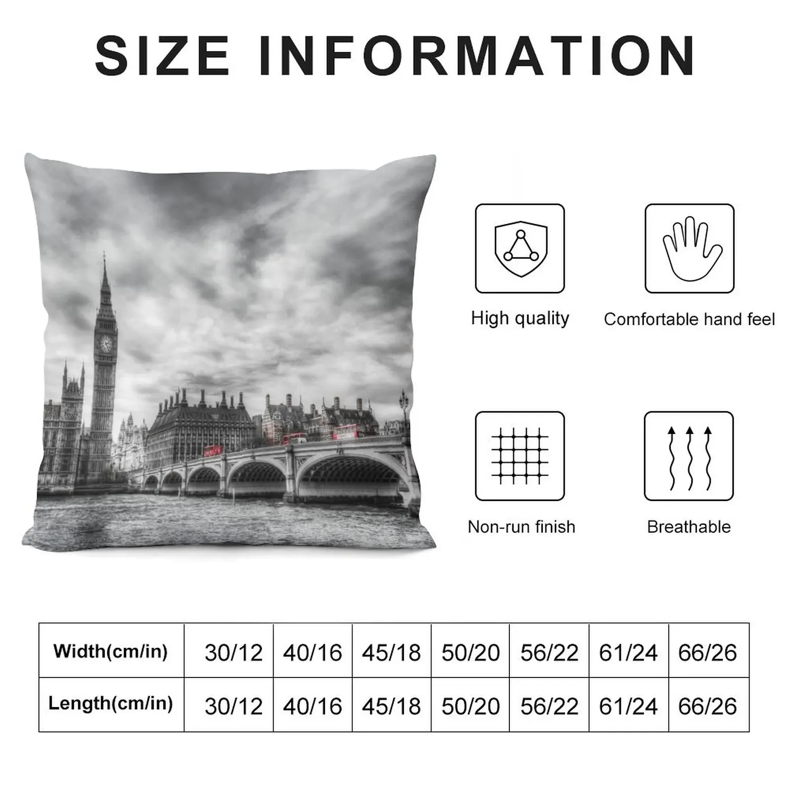 Westminster Bridge London Throw Pillow christmas ornaments 2025 Bed pillowcases pillow