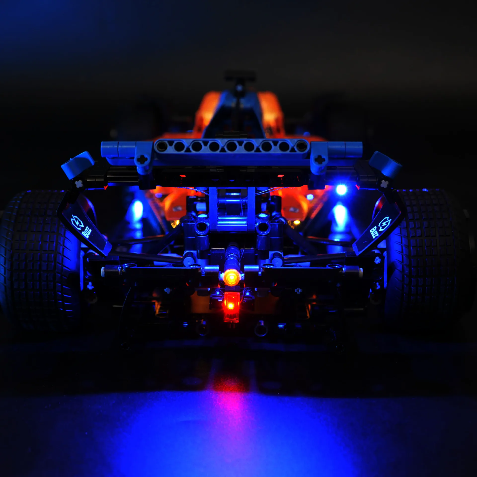 LED lighting kit for technical 42141 Formula 1 race car building block bricks (only light no model)