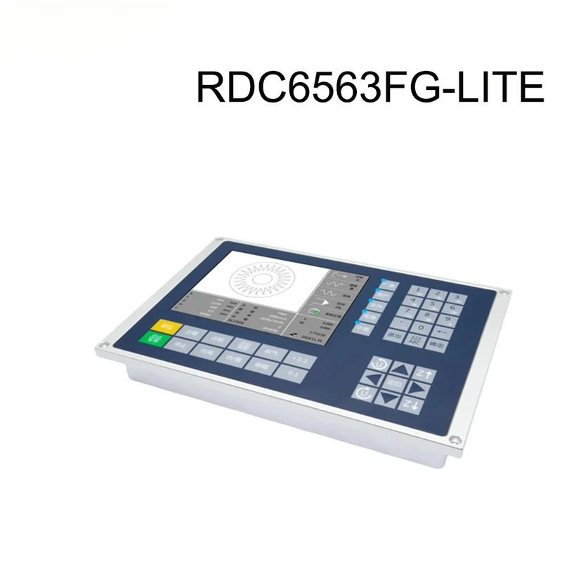 Original Fiber Laser Controller Ruida RDC6563FG-LITE Auto-calibration Three Axis Control for 1064nm Fiber Cutting Machine