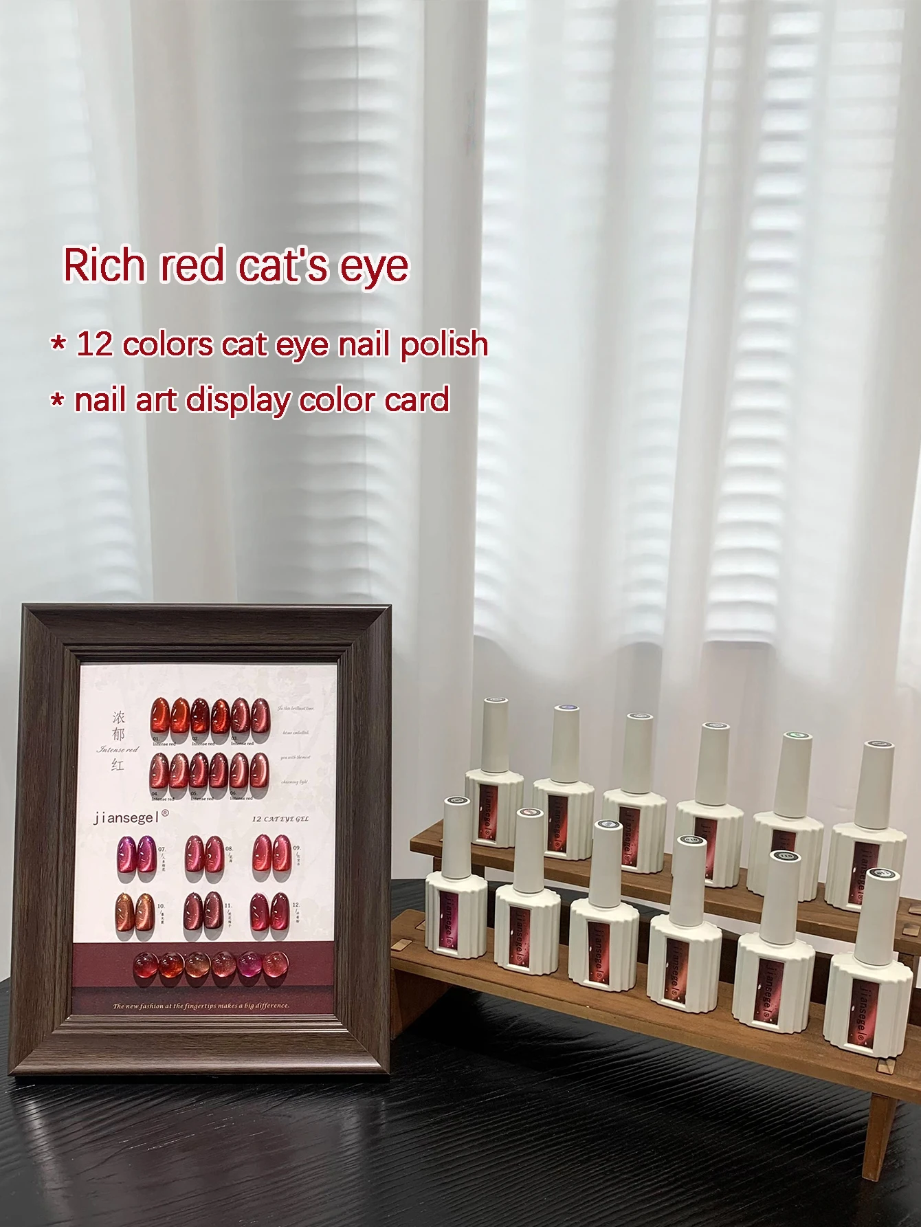 Juego de esmaltes de uñas de Color gelatina, 12/56 colores, 15ml, esmalte de uñas de Gel LED UV extraíble con tarjetas de colores, manicura de verano