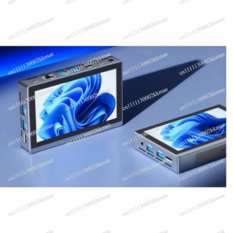 5.5-Inch Mini PC - Pocket-Sized Portable Desktop Computer Micro Palm Top Small Tablet PC