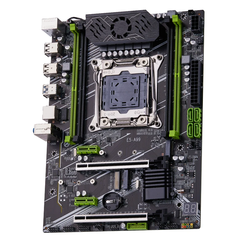 マザーボードQIYIDA-X99,xeon CPU,4チャンネル,ddr4,pcie,wifi,atx