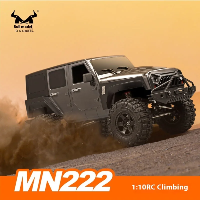 

MN222 four-wheel drive climbing car metal simulation off-road new product Mangniu rc remote control car adult model remote contr